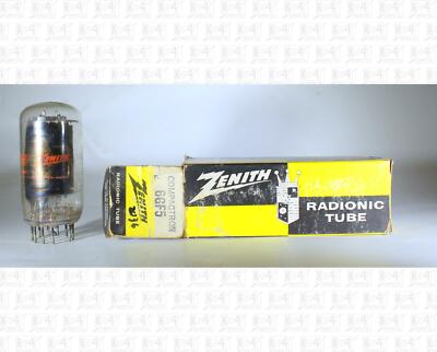 Zenith 6GF5 Vacuum Tube Made In USA NOS +Box