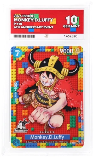 Monkey.D.Luffy - LEGO - Promo - P-110 - 4th Anniversary Event - ACE 10 - ENGLISH