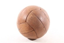 alter Lederball Ball Leder Vintage ca. 1930er Jahre Retro Trainingsball 1500g
