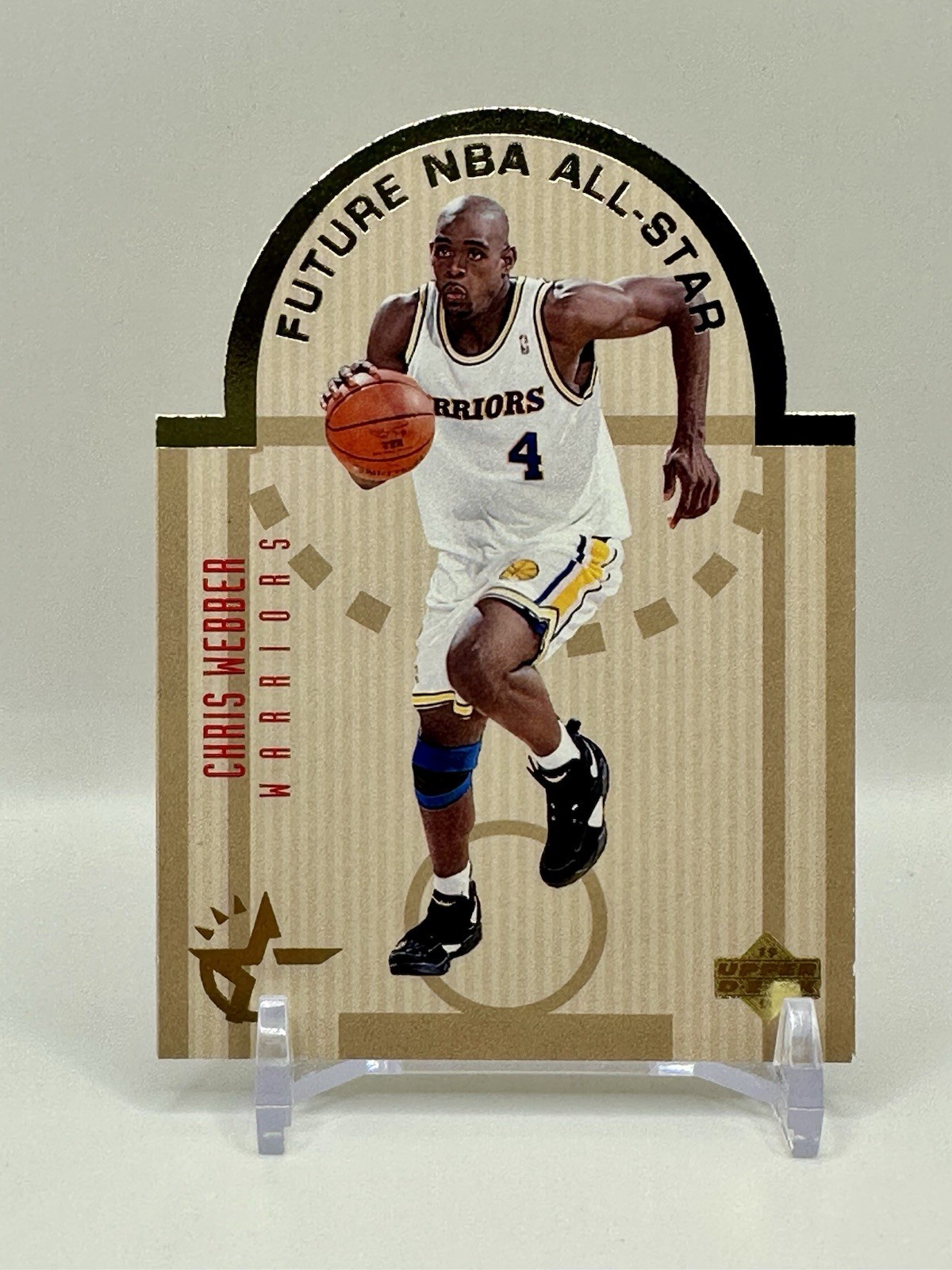 Chris Webber 1993-94 Upper Deck Special Edition Die-Cut All-Stars #W5 Rookie RC