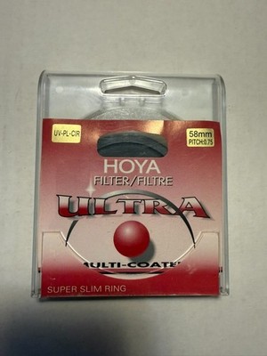 Genuine Hoya 58mm UV CPL Ultra Slim Multi-Coated Lens Protector Filter Japan
