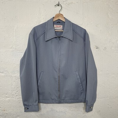 True Vintage 1950s/1960s Zero King Ricky Jacket Talon Zipper Houndstooth Size 42