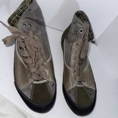Kenneth Cole Reaction speed ball brown high-top sneakers Sz.10M