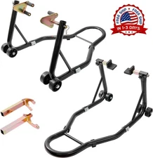 Soporte elevador para motocicleta,capacidad de 850lbs,delantero y trasero combin