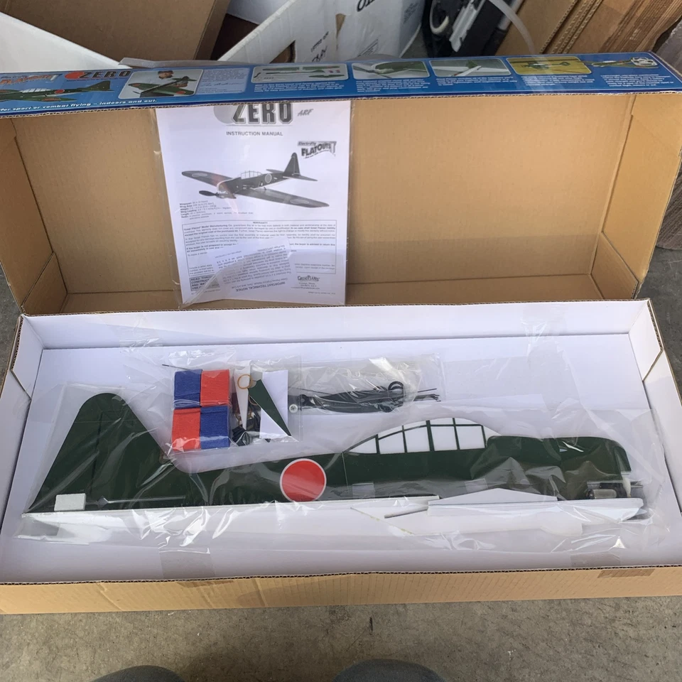 Great Planes Zero Electrifly Zero ARF Foam Flatouts Almost Ready GPMA1122 - Image 2 of 4
