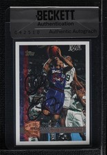 BAS 1997 Topps Minted in Springfield Doug Christie #98 Seal of Authenticity 3c7