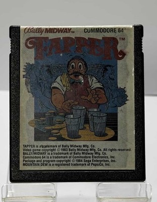 Tapper (A26, 1983) Game Only | Tested | Authentic