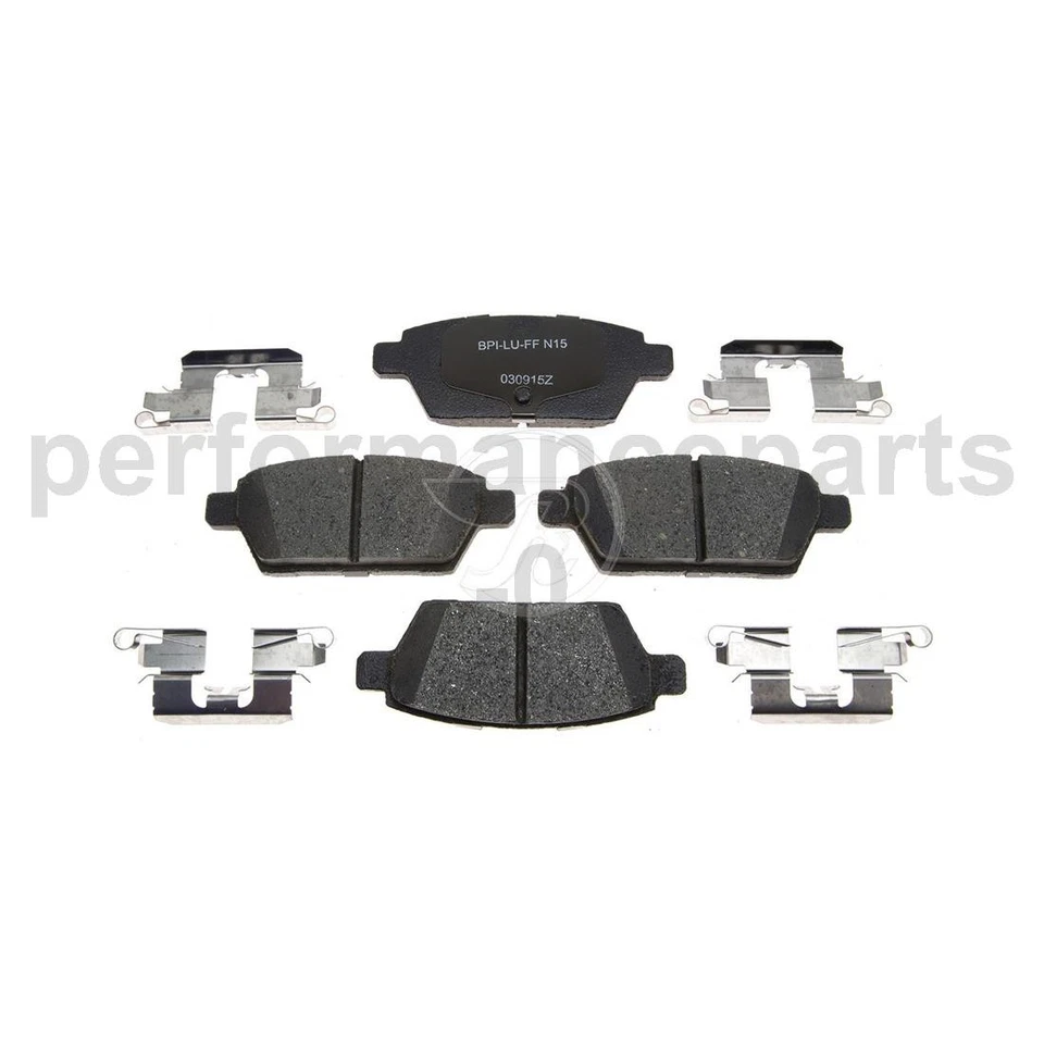 Juego de pastillas de freno de disco delanteras traseras rotor de freno de disco para Ford Fusion 2006-2011 Foto 3 de 4