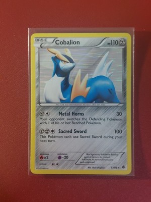 COBALION 77/98 HOLO RARE EMERGING POWERS POKEMON NM