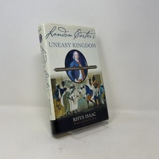 Landon Carter's Uneasy Kingdom by Rhys Isaac HC First Edition  Like New 2004