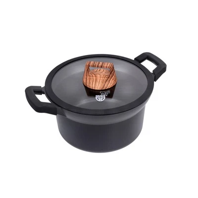GRÄWE Kochtopf Aluguss 24 cm, Serie Alu-Line - Bild 1 von 4