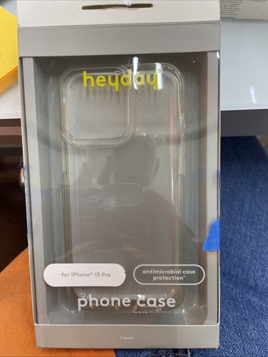 Heyday Apple iPhone 13 Pro Case Clear. Antimicrobial protection. New Open Box . - 第 1/1 張圖片