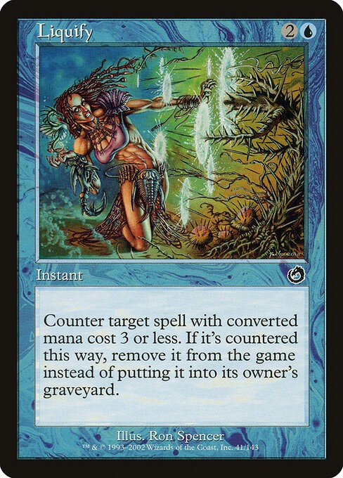 Liquify Foil Torment 41 NM MTG