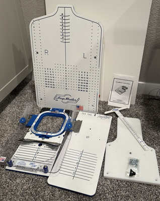 HoopMaster Hooping Station System Embroidery Hoop Fixture w accessories ...