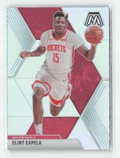 2019-20 Panini Basketball Mosaic Clint Capela Silver #144 Houston Rockets