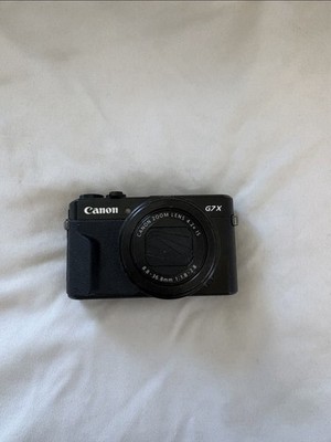 Canon PowerShot G7 X Mark II 20.1MP Compact Camera - Black 