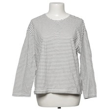 Esmara, chemise à manches longues, taille : 40/42, blanc/noir, coton bio,...