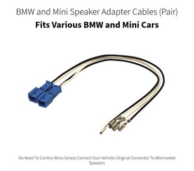 41-022 Lautsprecherkabel Adapterkabel für BMW und Mini