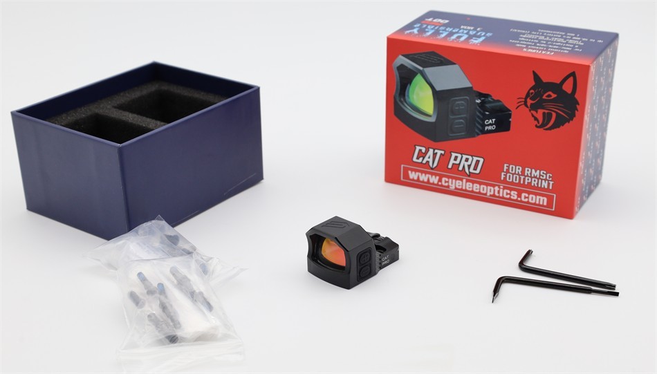 Cyelee CAT PRO Duty & Carry Ready RMSc Red Dot Shake Awake Glock