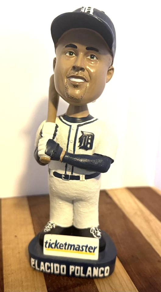 Bobblehead Plácido Polanco para jugador de béisbol de los Tigres de Detroit Foto 2 de 2