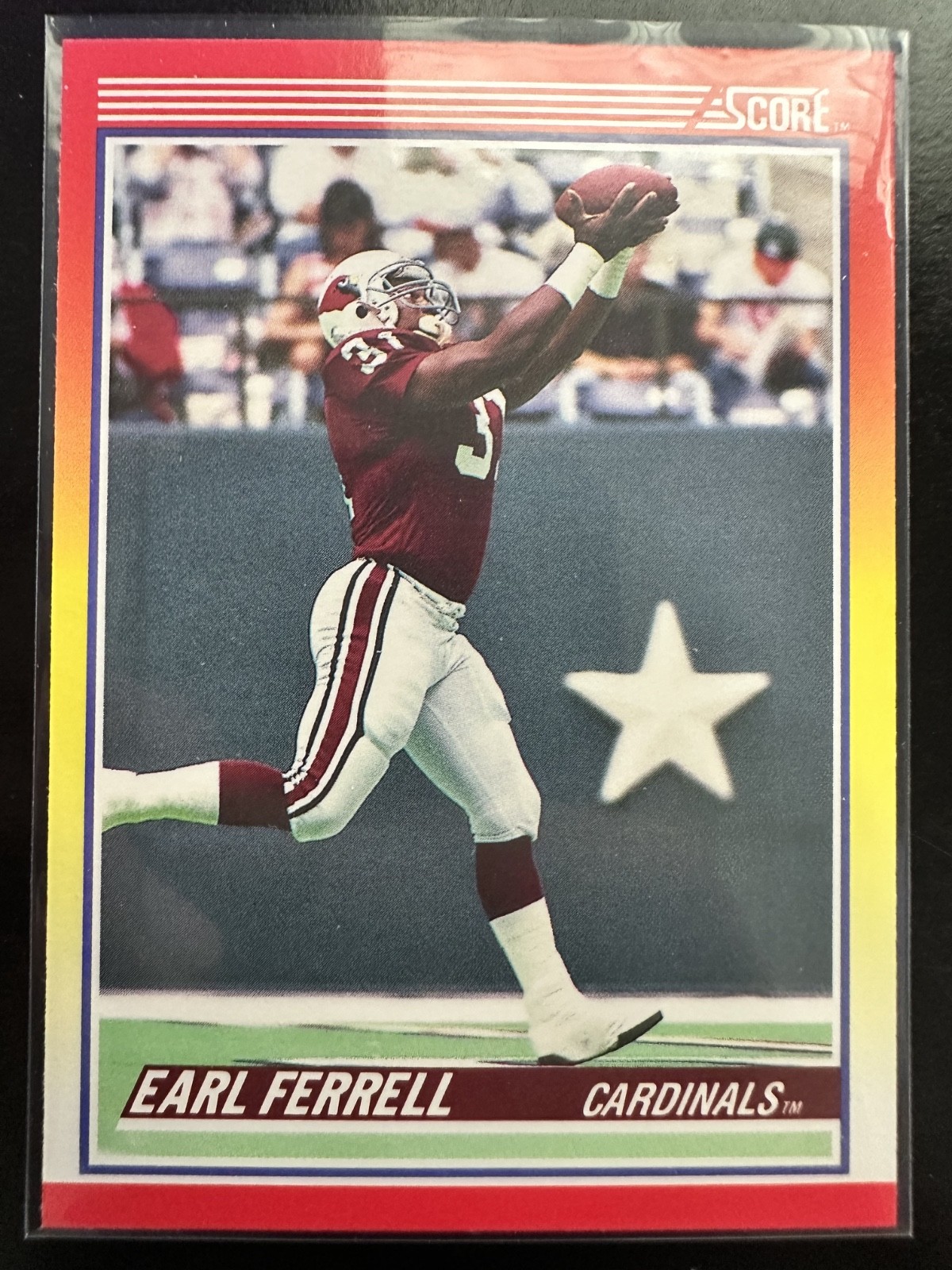 Earl Ferrell  1990 Score Arizona Cardinals NFL Football Card #282