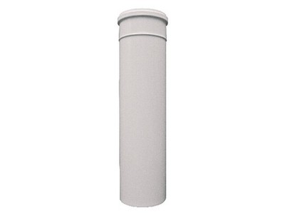 TTC Abgas Rohrelement 500 mm, DN 80/125