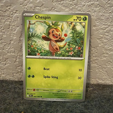 Pokémon Chespin 005/198 Chilling Reign Common Regular Grass Basic 70 HP EN