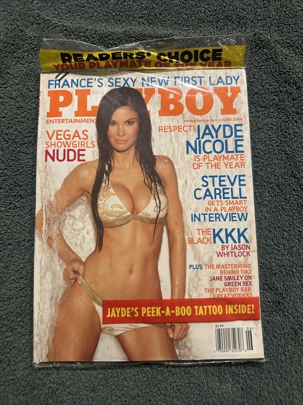 PLAYBOY MAGAZINE JUNE 2008 JAYDE NICOLE NEW FACTORY SEALED UNOPENED