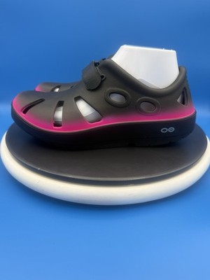 Oofos Oocandoo Womens Size 7 Sport Recovery Sandals Pink  display picture 1