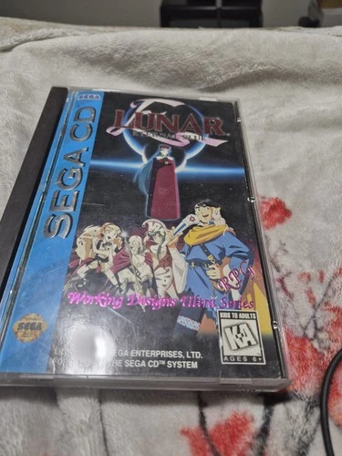 Lunar: Eternal Blue SEGA CD CIB Complete In Box Tested Working Fast Shipping