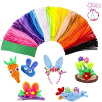 Pfeifenputzer 400 StüCk Chenilledraht 20 Farben Bunt 30Cm FüR Diy Basteln
