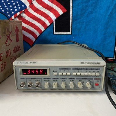 BEL MERIT FG-150 FUNCTION GENERATOR Powers On No Fully Tested