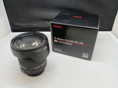 Standard zoom lens (Nikon) model 17 50mm F2.8 DC EX HSM SIGMA