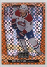 2024-25 O-Pee-Chee Platinum Orange Checkers 17/25 Michael Matheson Mike #173 xi6
