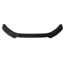 FRONT BUMPER LIP SPLITTER GLOSS BLACK FOR AUDI S4 A4 S-LINE B8.5 FACELIFT 12-15
