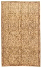 4'11" x 8'2" Traditional Vintage Hand Knotted Oriental Carpet Wool Area Rug