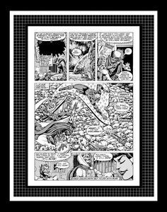 Pat Broderick Marvel Spotlight #1 Rare Production Art Pg 4 Monotone