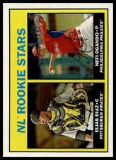 2016 Topps Heritage #184 NL Rookie Stars (Elias Diaz / Nefi Ogando) RS, RC