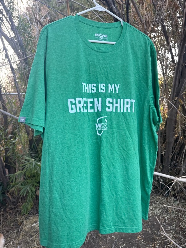 waste management t shirt size 2X this is my green shirt