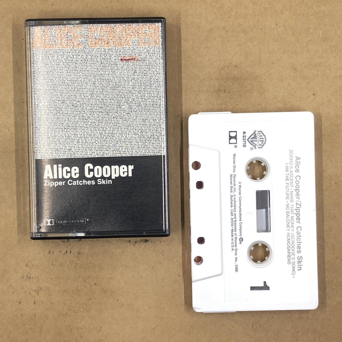 alice cooper zipper catches skin products for sale | eBay