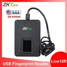 ZKTeco ZK9500 Live10R Indoor Biometric Fingerprint USB Scanner Reader Sensor