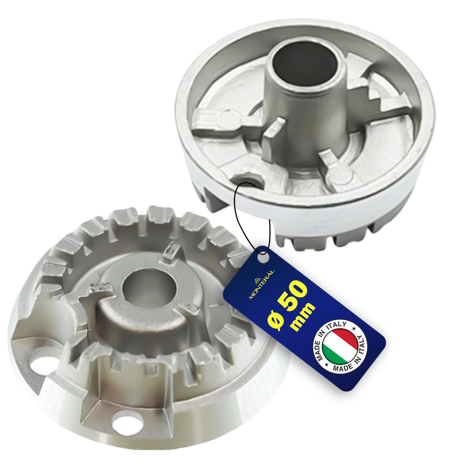 Brûleur à 2 trous Ø 50 mm de rechange pour rénover une table Indesit
