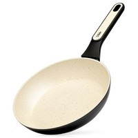 Bratpfanne Schmorpfanne Pfanne Granit Antihaft Induktion Beige 24Cm Vilde