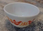 Vintage Pyrex 1.5 Pint Bowl With Friendship Birds And Flowers