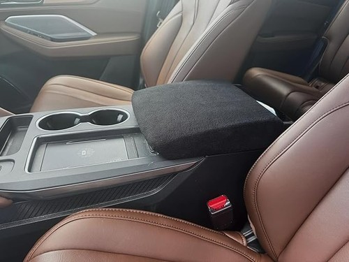 Auto Console Cover Center Armrest Cover-Fits Acura MDX 2021-2025 Fleece Material - Picture 8 of 24