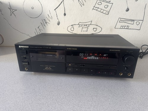 PIONEER CT-339 STEREO CASSETTE DECK. Perfetto! Dolby HX Pro! - Foto 2 di 8