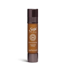 Saje Brainstorm Invigorating Oil Blend Roll-on, Essential Oil, Aromatherapy Oils