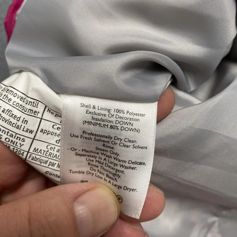 Chaleco Eddie Bauer Mujer Grande Rosa EB650 Plumón Acolchado Cremallera Completa Aislado Foto 4 de 4