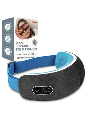 Lifepro Portable Eye Massager FSA/HSA Eligible - Heated Massager for Migraines