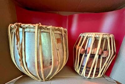 Vintage Indian Tabla Bayan & Dayan DRUM SET